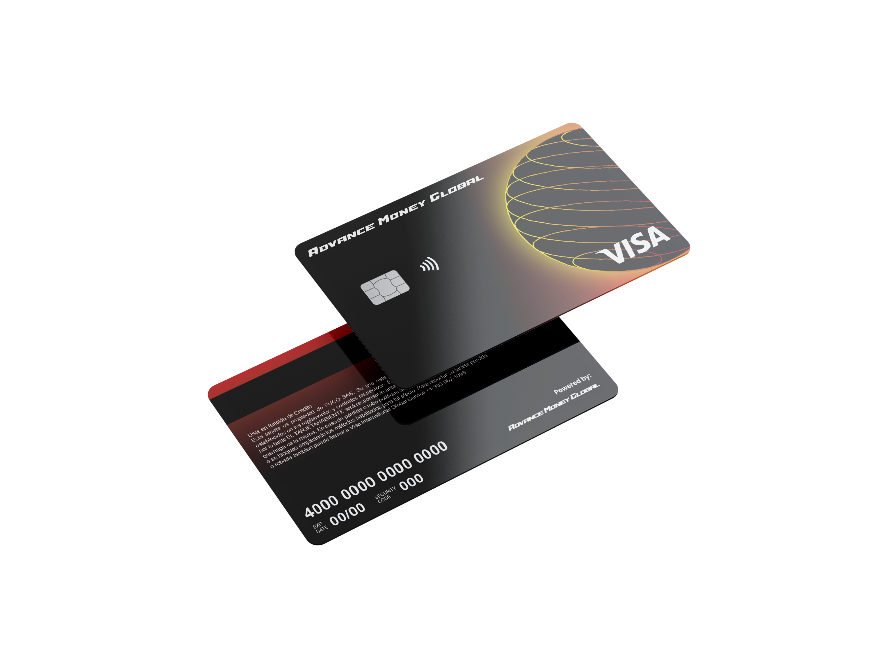 Tarjetas Visa de Advance Money Global